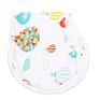 6 Layers Printed Bib and Muslin Baby Burp Cloths Burping Towel
