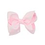 8Cm Ribbon Bows Hairpin Girl's Hair Bows Boutique Hair Clip Handmade Bowknot Clip for Children Headwear Hair Accessories