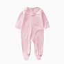 / Infant Toddler Boys Girls Clothes Private Label Long Sleeve 100% Cotton Zipper Pajamas Baby Footed Romper