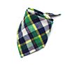 Adjustable Pet Washable Triangle Plaid Pet Bandanas Dog Scarf Bandana