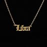 Artilady Vintage Stainless Steel Horoscope Zodiac Sign Letter Pendant Chain Necklace for Women Jewelry Gift