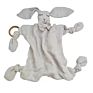 Baby Towel Plush Stuffed Toys Cartoon Cute Rabbit Appease Teether Newborn Soft Comforting Sleeping Toy Gift