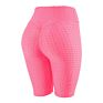 Biker Shorts Yoga Jogger Jacquard Bubble Scrunch Shorts High Waist Biker Shorts Women