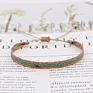 Boho Jewelry Braided Bracelet for Women Hand Weave Bracelets Bohemian Pattern Friends Vintage Textile Pulseras Mujer