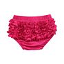 Boutique Knit Corron 0-5Year Newborn Infant Baby Girls Ruffle Plain Cute Baby Diaper Cover Bloomer