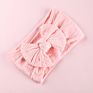 Cable Knit Bows Nylon Headbands Wide Knot Bow Nylon Head Wraps