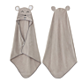 Candy Color Cartoon Baby Bath Towel Cotton Children Beach Towel Baby Hooded Towel