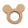 Cartoon Cute Wooden Animal Baby Teethers Wooden Teething Toys for Baby