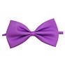 Cat Bows Pet Accessories Puppy Print Solid Dog Bow Collar