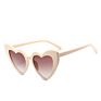 cat eyes sunglasses vintage heart shape sun glasses