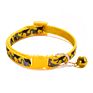 Cats Puppy Collar with Bells Camo Printing Adjustable Strap Nylon Buckle Collars Lovely Pets Dogs Neck Accessories