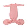 C'dear Newborn Modal Nightgown Long Sleeve Knotted Baby Sleeping Bags Baby Gown