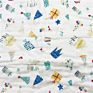 C'dear Printed Muslin Wraps 120*110Cm Infant2/4/6 Layers Gauze Muslin Swaddle Blanket Muslin Cloth for Baby //