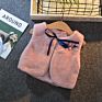 Children Baby Fur Jackets Kids Autumn Warm Solid Soft Waistcoat Princess Clothes Outerwear Toddler Girl Vest