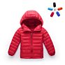 Children Bomber Jacket Popular Design Multi Color Children Boy Hooded Unisex Clothes Puffer Padded Jackets for Kids