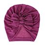 Children's Hat Cover Spring/ Soft Knit Fabric Drape Bowknot Indian Hat Baby Hat Popular Cute