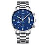 Chronograph Relojes Military Style Watches Led Men Japan Movt Quartz Watch Stainless Steel Black Quartz Watch
