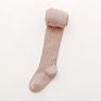 Colorful Cable Knit Baby Autumn Tights Combed Cotton Warm Pantyhose for Kid Girls