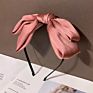 Colorful Girls Satin Bow Headband