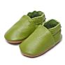 Comfy Moccasins Slip on Infant Shoes Full Range Colors of Genuine Leather Soft Baby Shoes