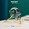 Creative Modern Minimalist Metal Art Craft Furnishings Decor Tabletop Restaurant Interior Crystal Ball Ornaments Home Decoration