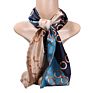 Customized Print Pattern Women Small Bag Ribbon Hair Handbag Skinny 26 Style in Stock Scarf