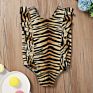 Leopard Baby One-Piece Swimsuit Bathing Kids Girls Tankini Swimwear