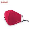 Design Washable Cotton Face Mask Reusable Party Masks with Adjustable Straps and Pocket for Filter