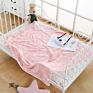 Double Layer Gauze Jacquard Newborn Towel Toddler Muslin Infant Cotton Swaddle Wrap Baby Blanket