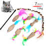 Eco-Friendly Cat Toy Tunnel Interactive Colorful Cat Toy Set Foldable Tunnel Pet Cat Toy