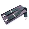 Elastic Pants Braces Adjustable 3.5Cm Wide Y Back Style Strong Metal Clips Suspenders for Men