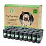 En13432 Private Label Compostable Cornstarch Pet Dog Poop Bag Biodegradable on Roll with Tie Handle