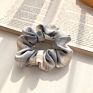 Fabric Linen Plaid Designer Hair Scrunchies Famous Brands Hair Ties Sets Elastic Hair Bands Accessories for Women Girls