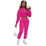 Fall Solid Color 3 Piece Sweatsuit Women Drawstring Hoodie Vest Sweat Pants Three Pcs Outfits Lady Joggers