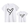 Family Matching Clothes Mommy and Me Tshirt Mother Daughter Son Outfits Mum Mom T-Shirt Baby Girl Boys T Shirt