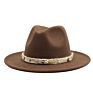 Fedora Hats for Women Cowboy Hat Felt Western Ladies Stageholidsy Party Wide Brim Jazz Cap Sombreros Para Mujeres Gorra