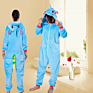 Flannel Unicorn Pajamas Girls Cartoon Animal Onesie Women Sleepwear Hooded for Adults and Kids