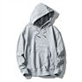 Free Sample 100% Cotton Plain Color Printed Hoodies for Men