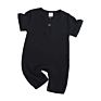 Girl's Rompers Boy Zip Baby Romper Suitable for Both Boys and Girls