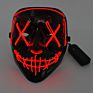 Halloween Mask Neon Led Light up Mask for Festival Cosplay Halloween Costume Masquerade Parties,Carnival,Gifts