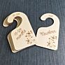 Handcraft Nursery Decor Wooden Baby Closet Dividers for Baby Claoset Organizers Hanging