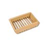 Handmade 100% Biodegradable Bathroom Top Natural Wooden Soap Dish Bamboo Soap Dishes Holder