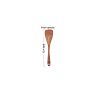 Healthy Non Stick Solid Durable Home Kitchen Serving Spoon Spatula Hanging Teak Wood Spatula Cooking Utensils Set