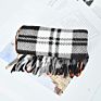 High Grade Autumn and Solid Color Long Simulation Cashmere Scarf Thick Tassel Shawl Warm Scarf