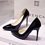 High Shoes Lady Pointed Toe Thin High Heel Shoes Sandal Slip on Women Heel Shoes