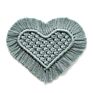 Home Creative Handmade Fringe Coasters for Drink Table Top Cup Mat Dinning Room Placemat for Home Decor