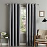 Ihome Heavy Blackout Window Curtains for the Living Room Drapes Navy Color Blackouts Curtain