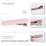 Ins Scallop Edge Hair Clips Wave Simple Bar Alligator Hair Clip Grips Color Hair Accessories