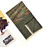 Kenshelley Retro Jacquard Knitted Scarf Super Soft Scarves Gift Warm 100% Cashmere Scarf for Women