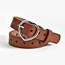 Kids Faux Leather Belt Children Heart Hollow Carved Cute Belts